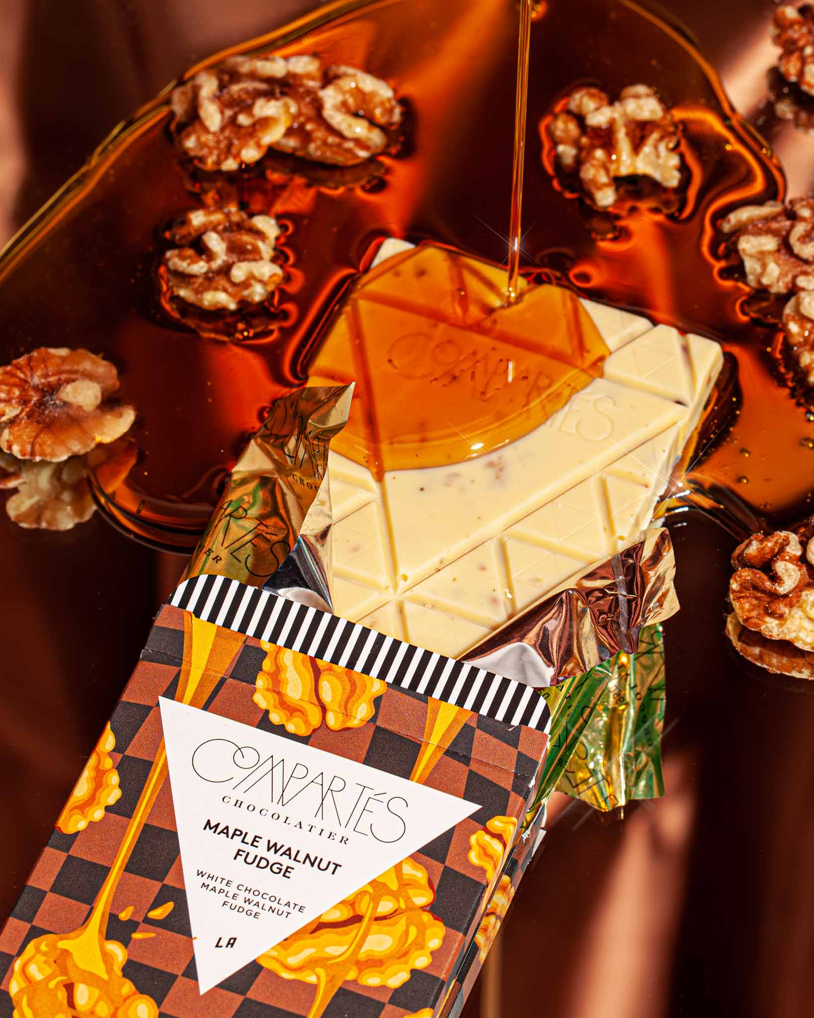 Maple Walnut Chocolate Bar
