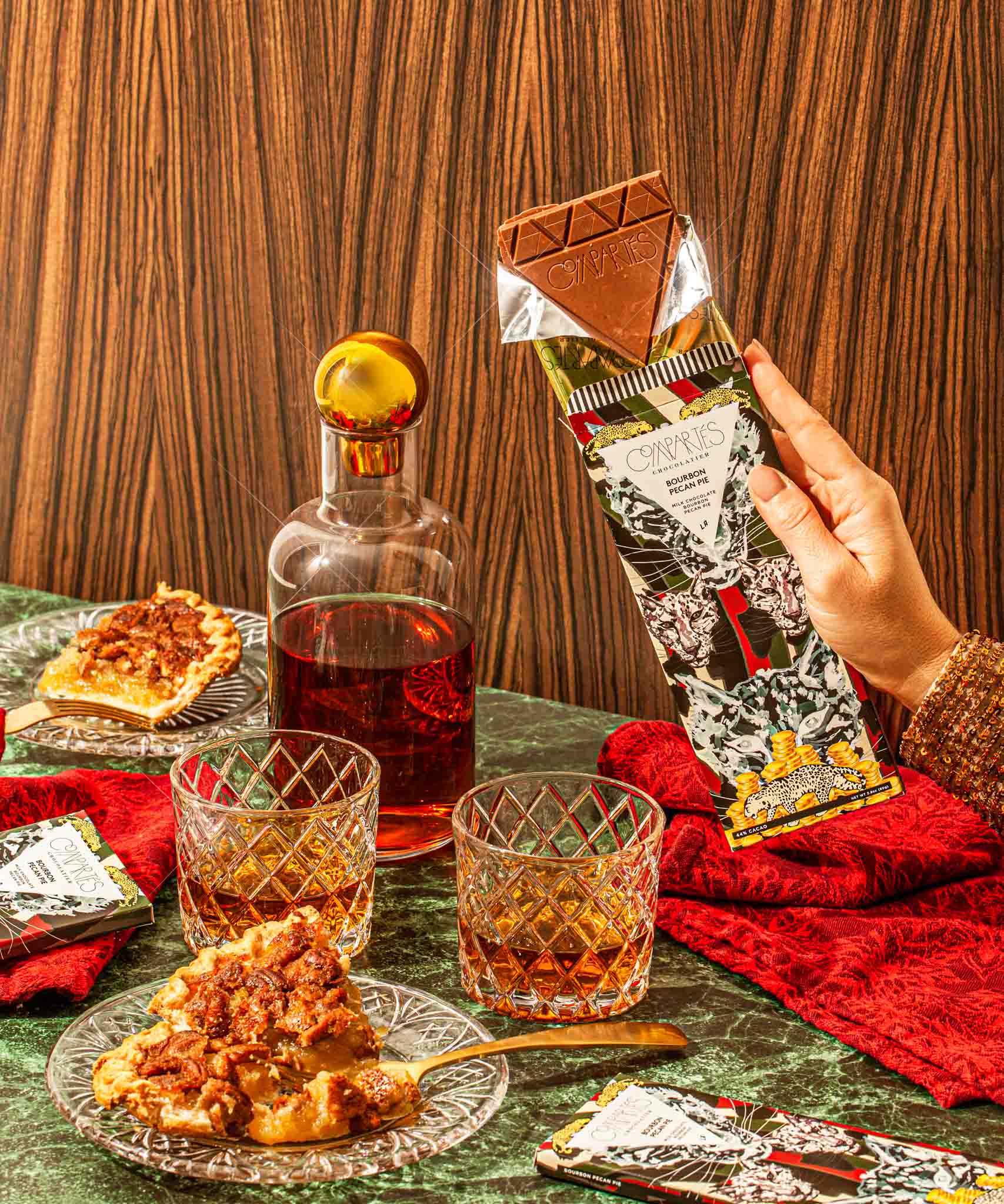 Bourbon Pecan Pie Chocolate Bar